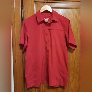 Arc'teryx snap button down short sleeve size Medium